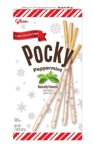 Pocky Peppermint Chocolate Covered Biscuit Stick 2.36oz 10ct